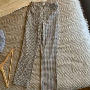 Aritzia Sunday best plaid pants